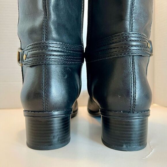 BANDOLINO Leather Coloradee Riding Boot Two Tone 7.5 M - Picture 6 of 15